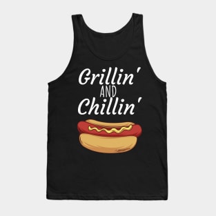 Grillin and Chillin Tank Top